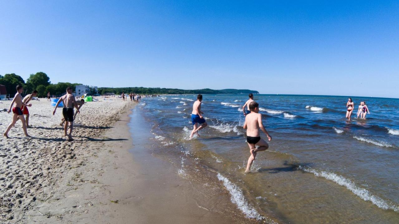 Beach Apartment I Plazowy Happy Hours Sopot Kültér fotó