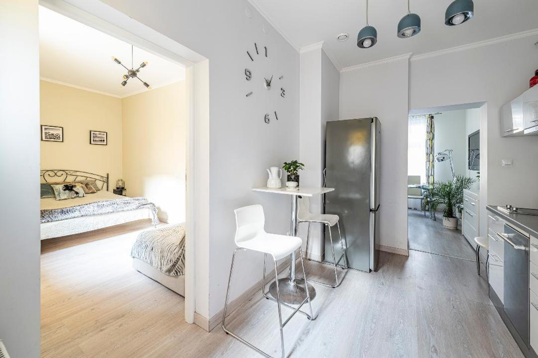 Beach Apartment I Plazowy Happy Hours Sopot Kültér fotó